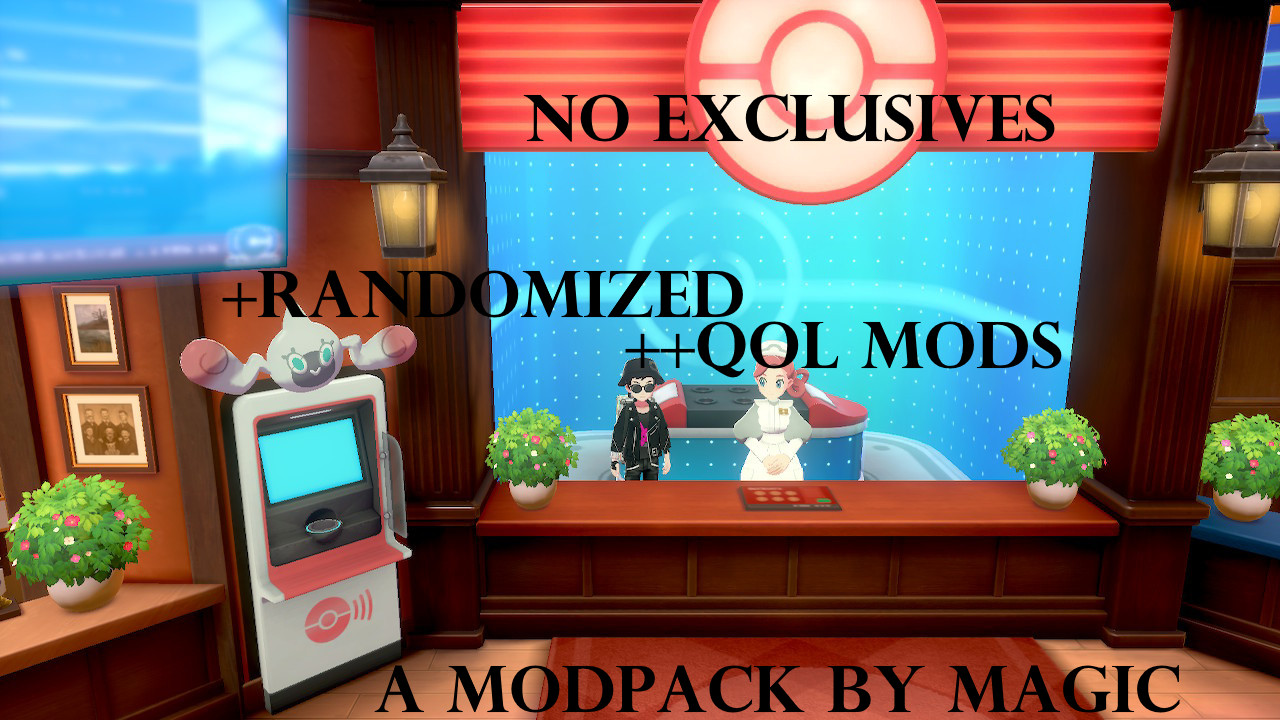 All Pokemon Randomizer + QoL Mod Pack [Pokemon Sword & Shield] [Mods]
