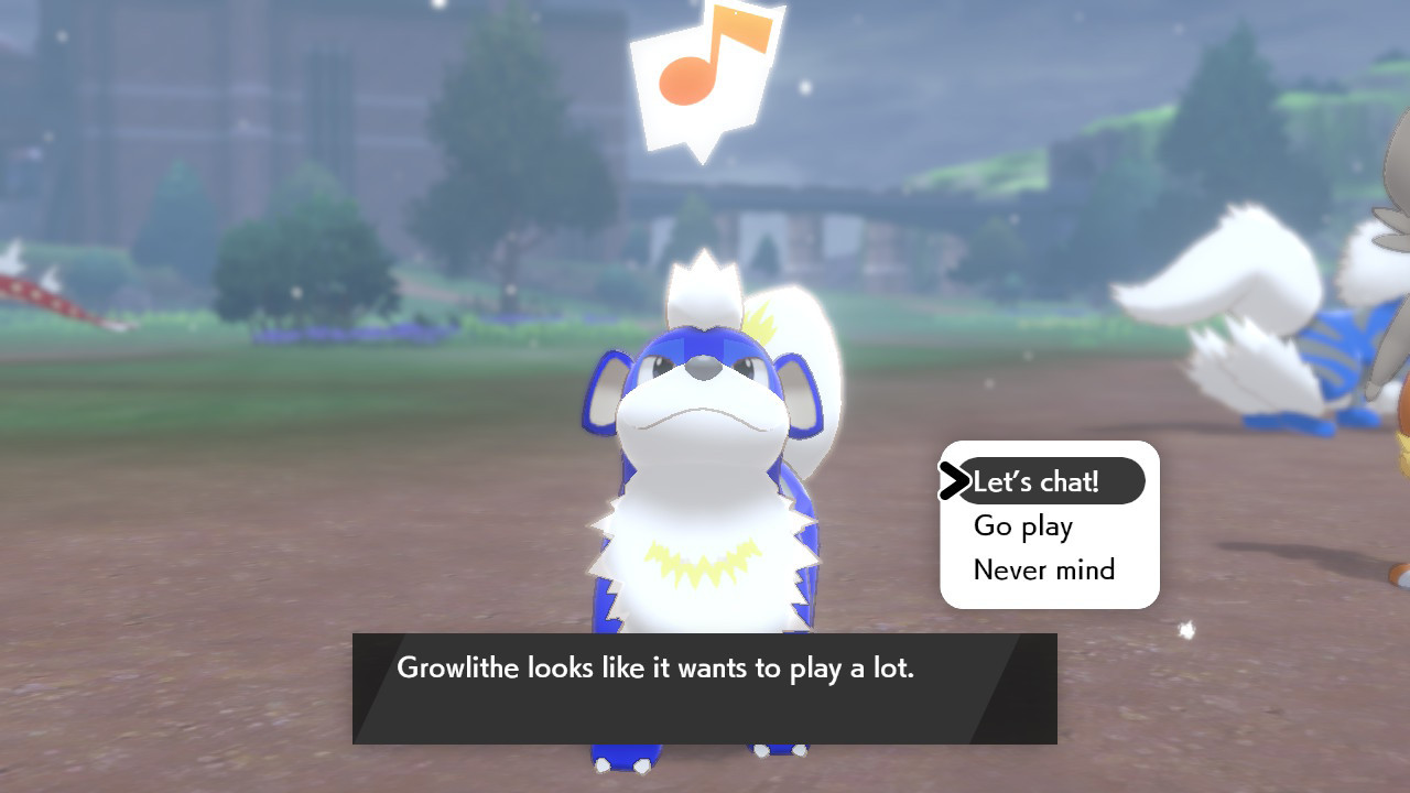 Blue growlithe Texture Mod [Pokemon Sword & Shield] [Mods]