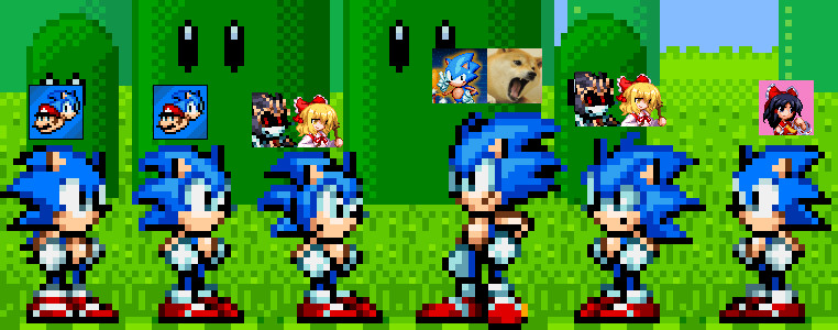 Tyson Hesse Sonic Sprite Pack