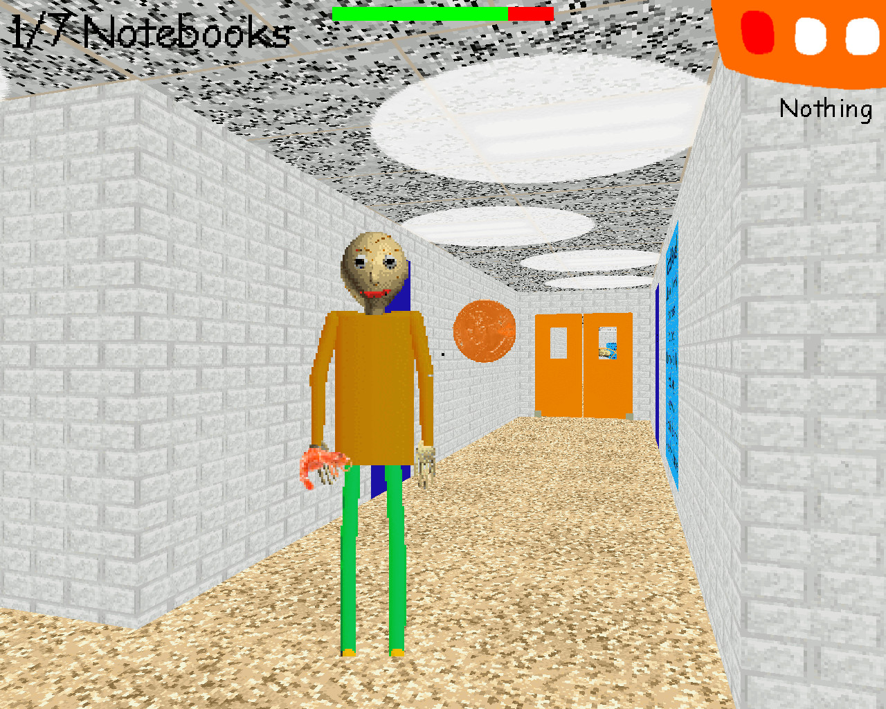 Baldi likes shrimps! [Baldi's Basics] [Mods]