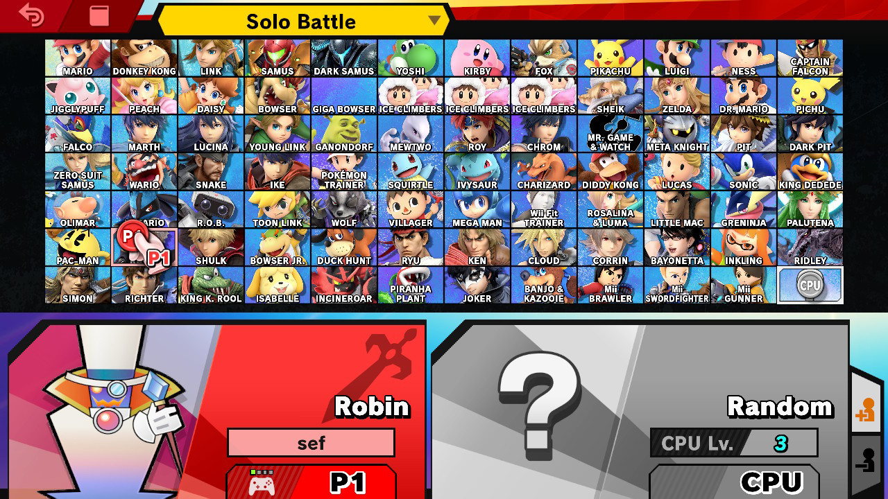 Count Bleck on Robin [Super Smash Bros. Ultimate] [Mods]