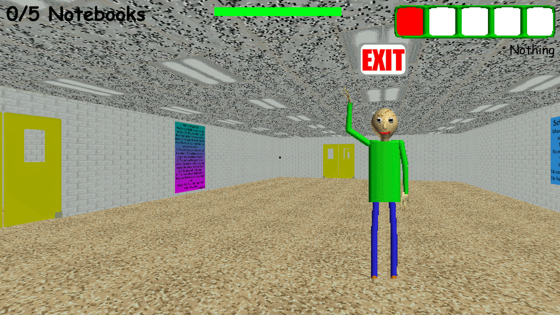 Baldi's basic random maps series: The first school [Baldi's Basics] [Mods]