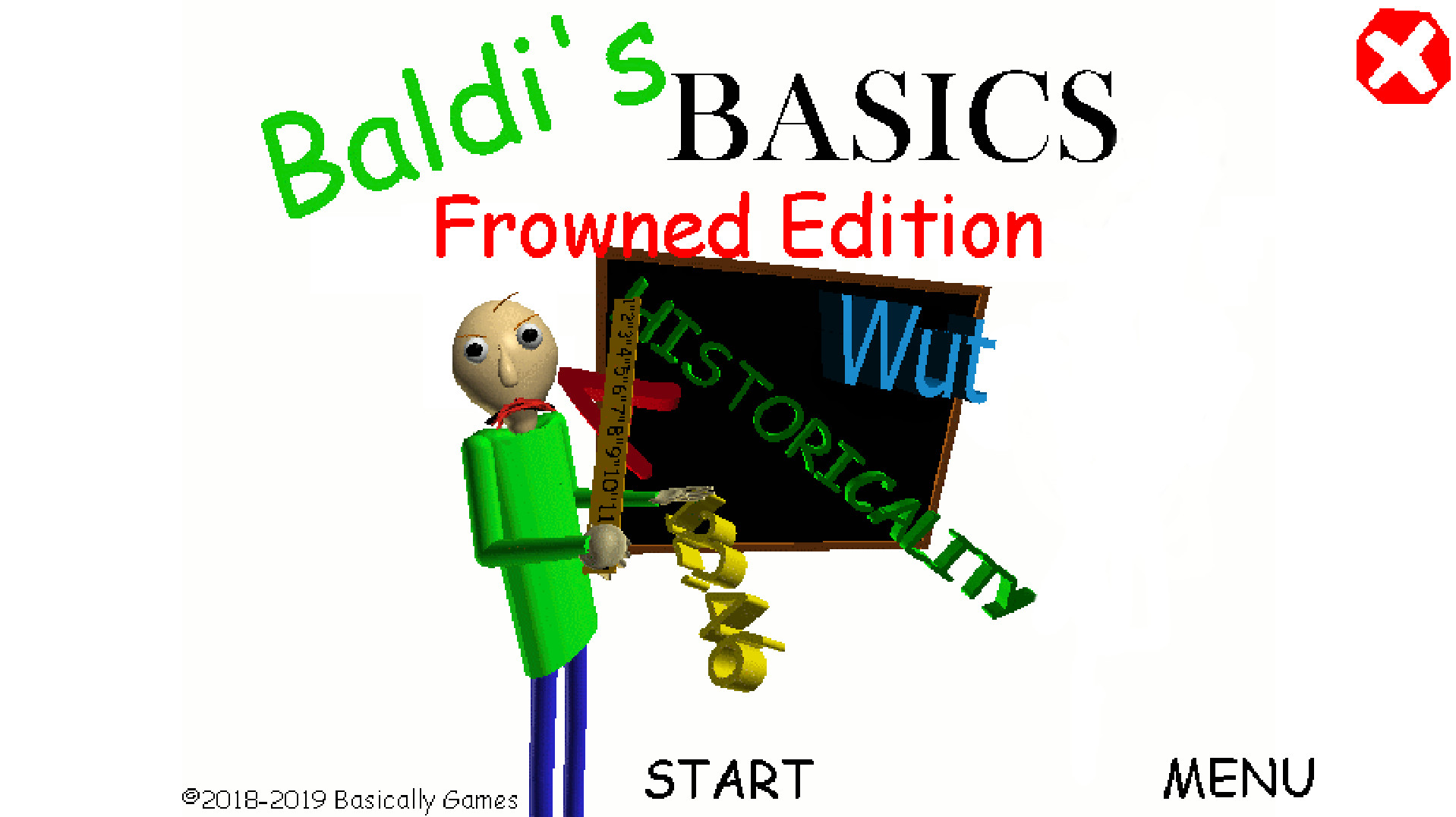 Baldi's Basics Frowned Edition