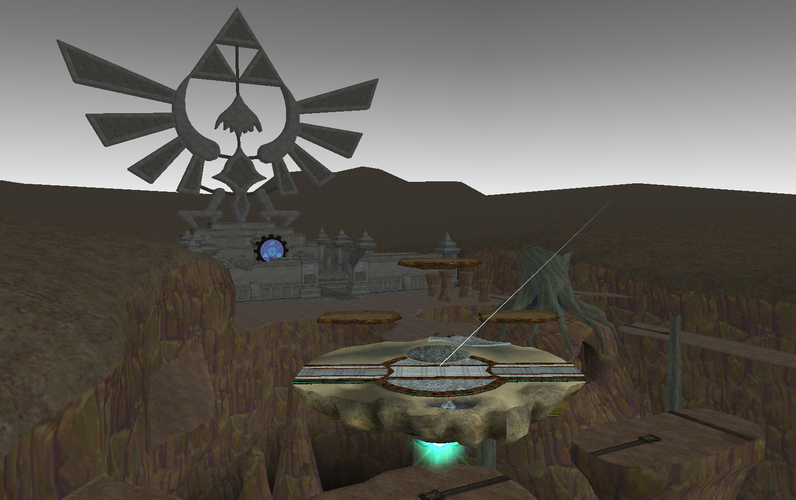 Temple of Time Gate BF Mod for Super Smash Bros. Brawl | Brawl Mods