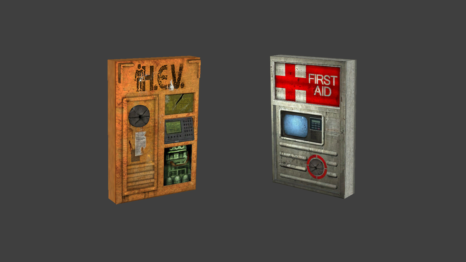 Aged Half-Life 1 Wall Chargers [Half-Life 2] [Mods]