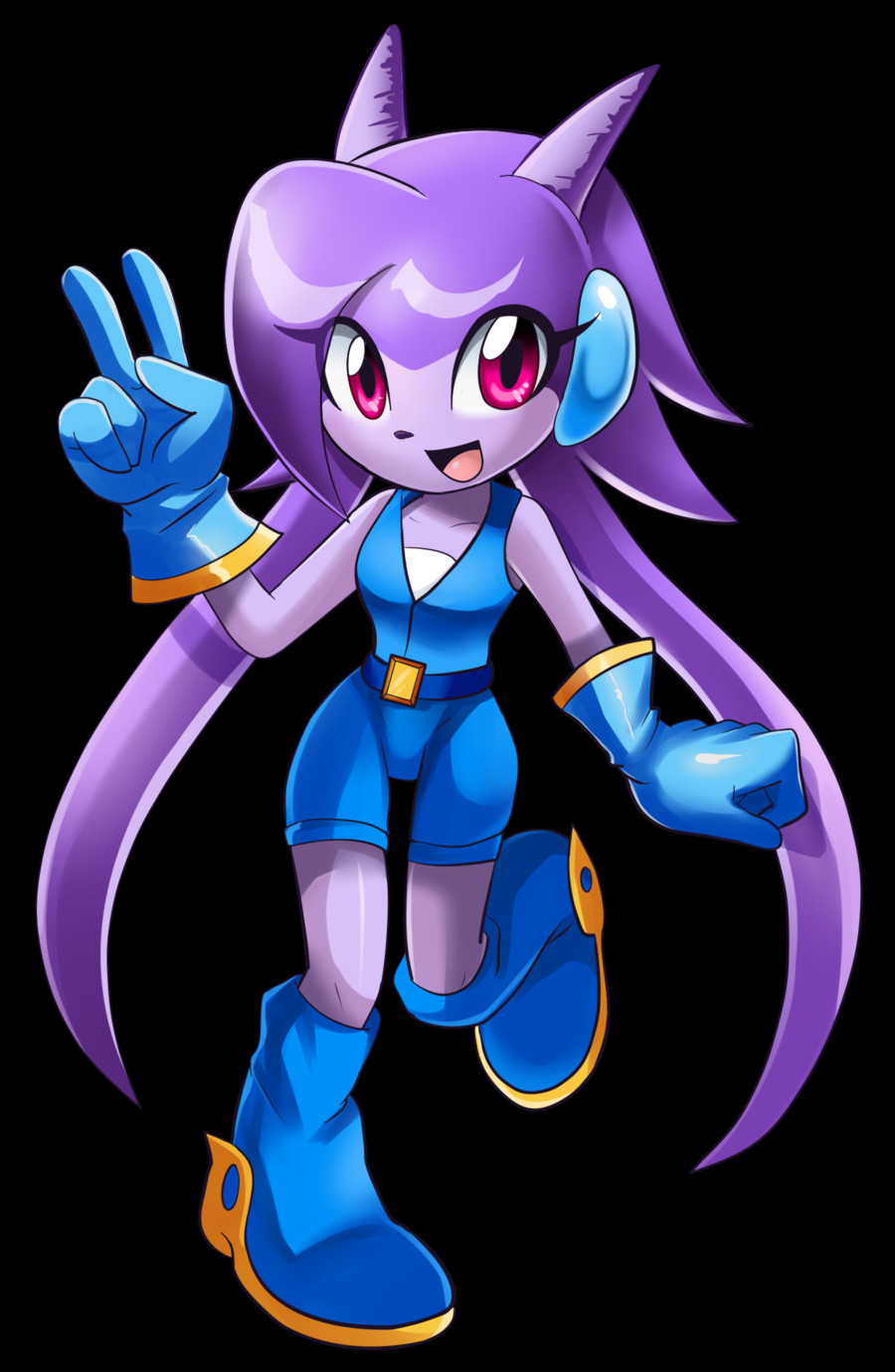 Sash Lilac as Sonic [Sonic World] [Mods]