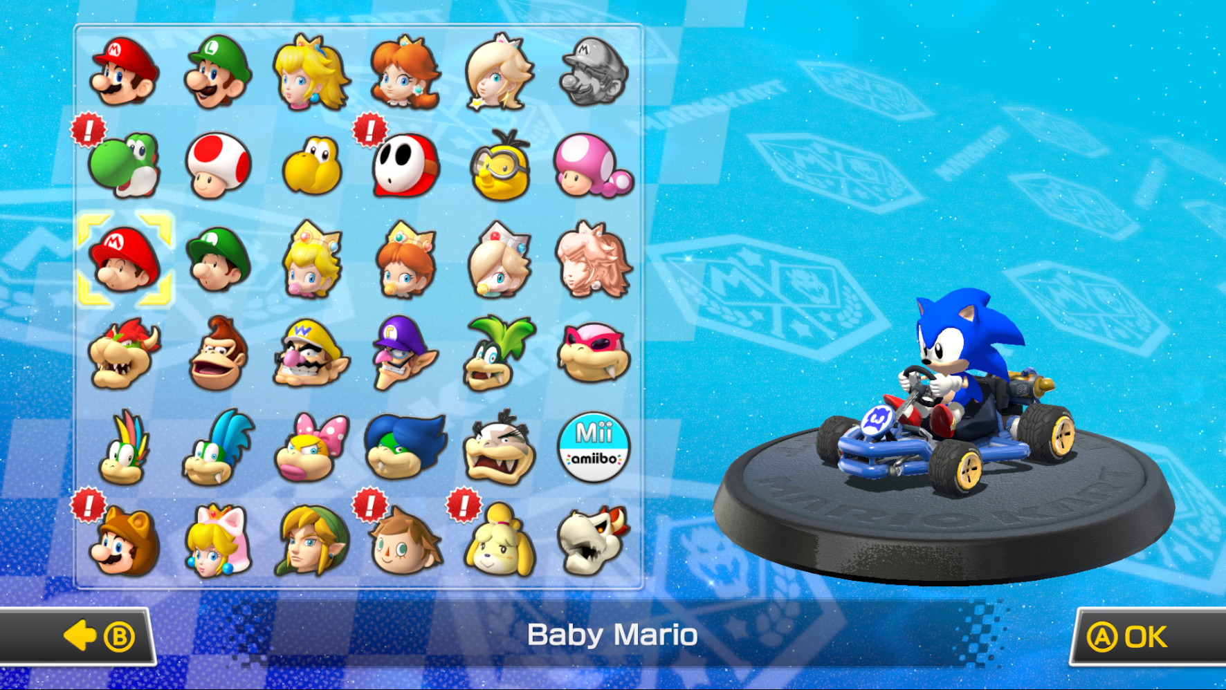 Classic Sonic [Mario Kart 8] [Mods]