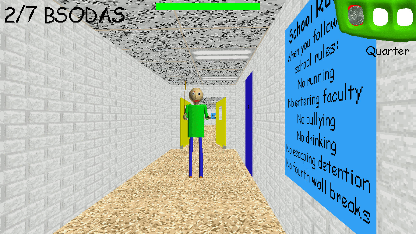 Every Item Shoots Bsoda Spray [Baldi's Basics] [Mods]