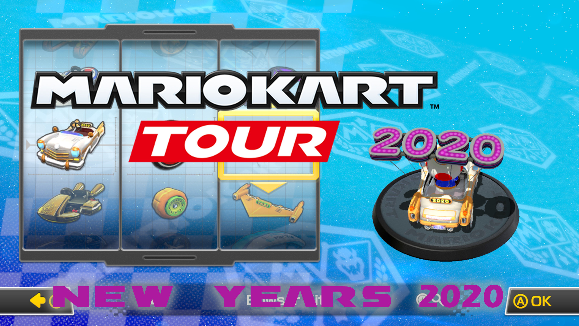 New Year S 2020 From Mkt Mario Kart 8 Mods - mario kart in roblox