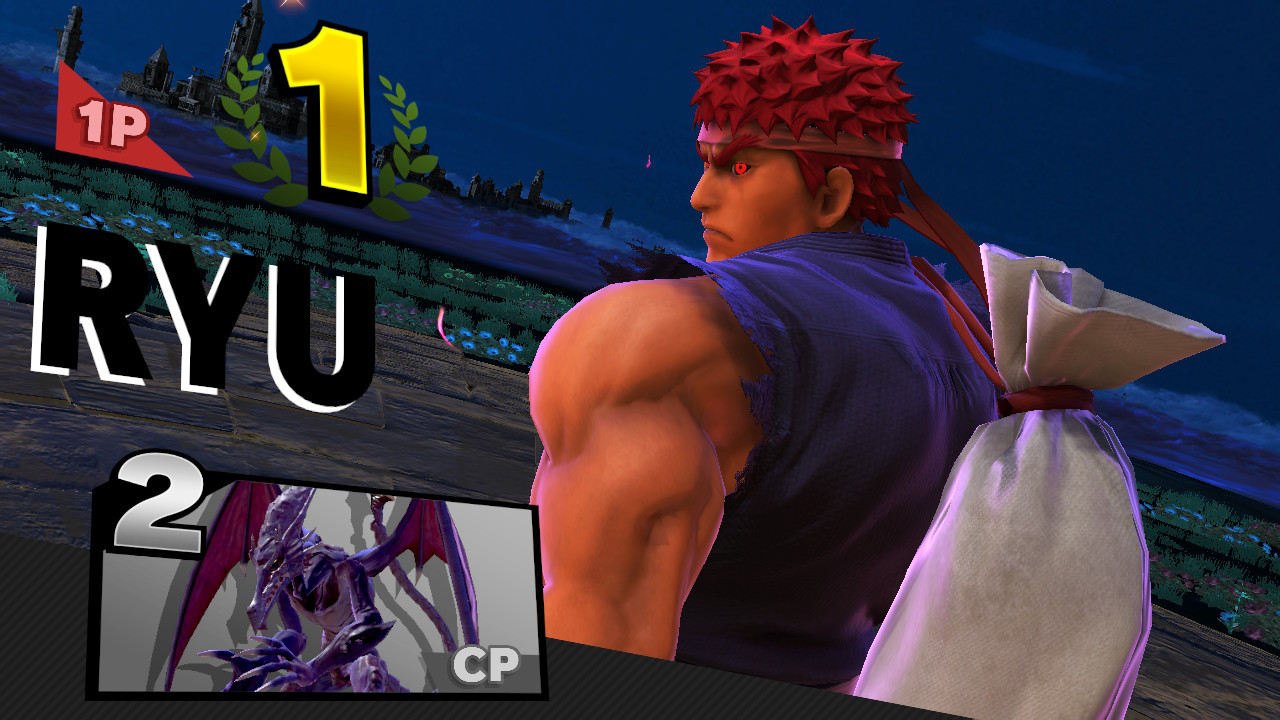 Evil Ryu - Ultra Street Fighter 2 [Super Smash Bros. Ultimate] [Mods]