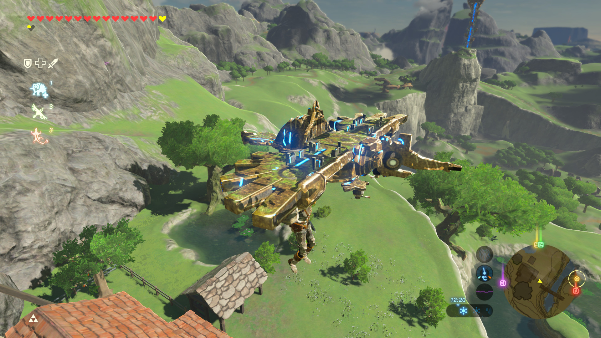 Vah Medoh paraglider [The Legend of Zelda Breath of the Wild (WiiU)] [Mods]