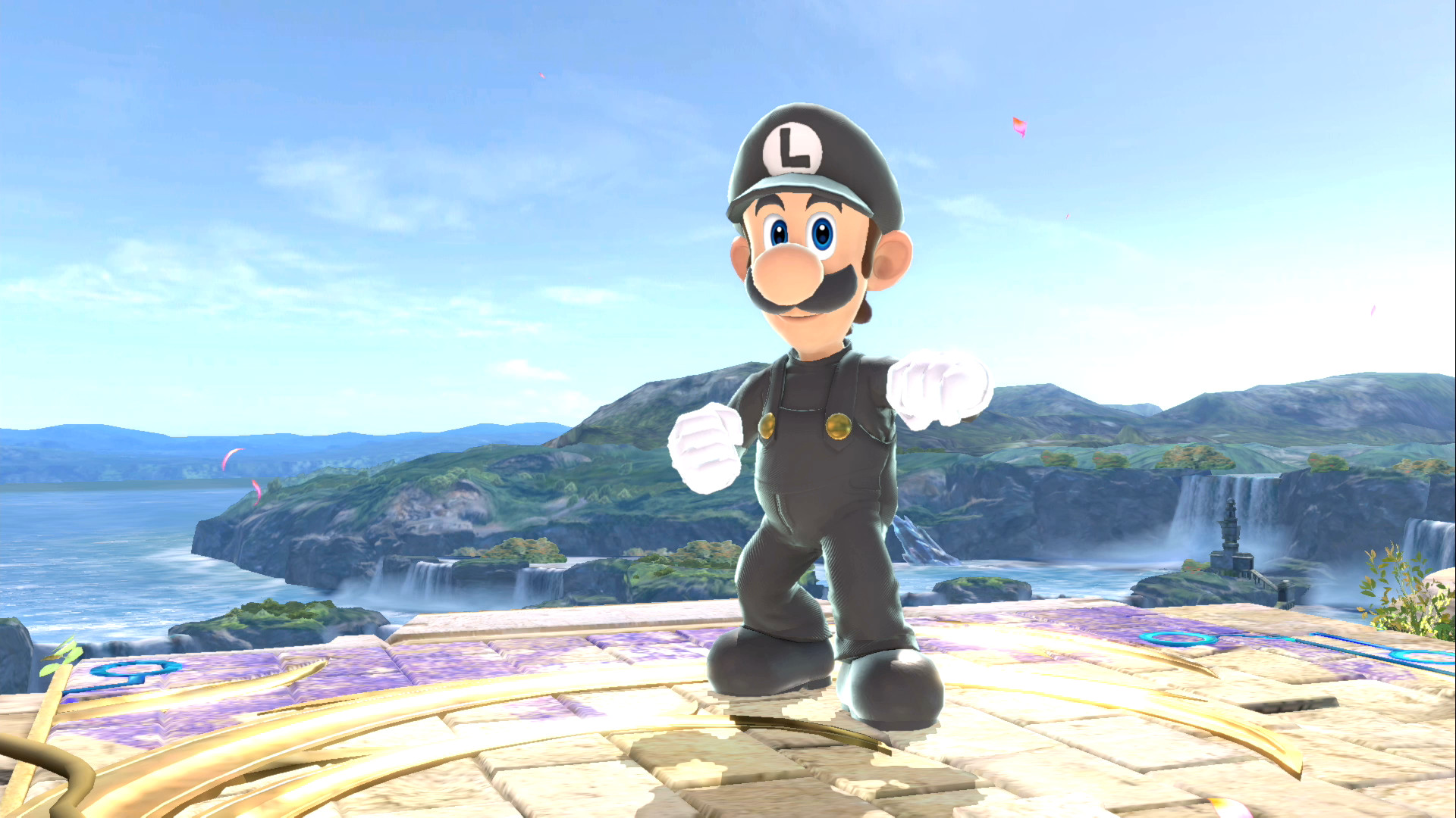 Black Luigi (skin only) [Super Smash Bros. Ultimate] [Mods]