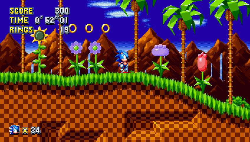 Steam Workshop::Sonic Mania Green Hill Backdrop