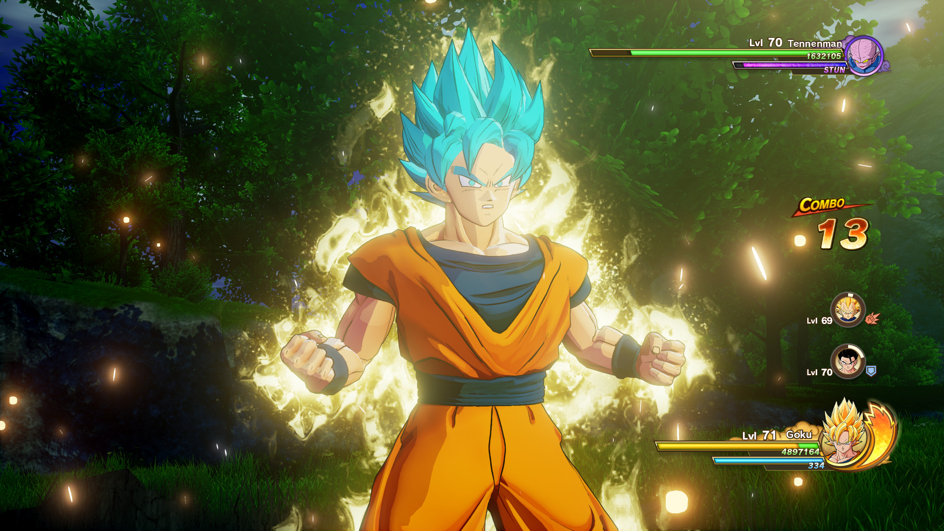 Dragon Ball Xenoverse 2 [MOD]  Goku (Universal Super Saiyan Blue) 