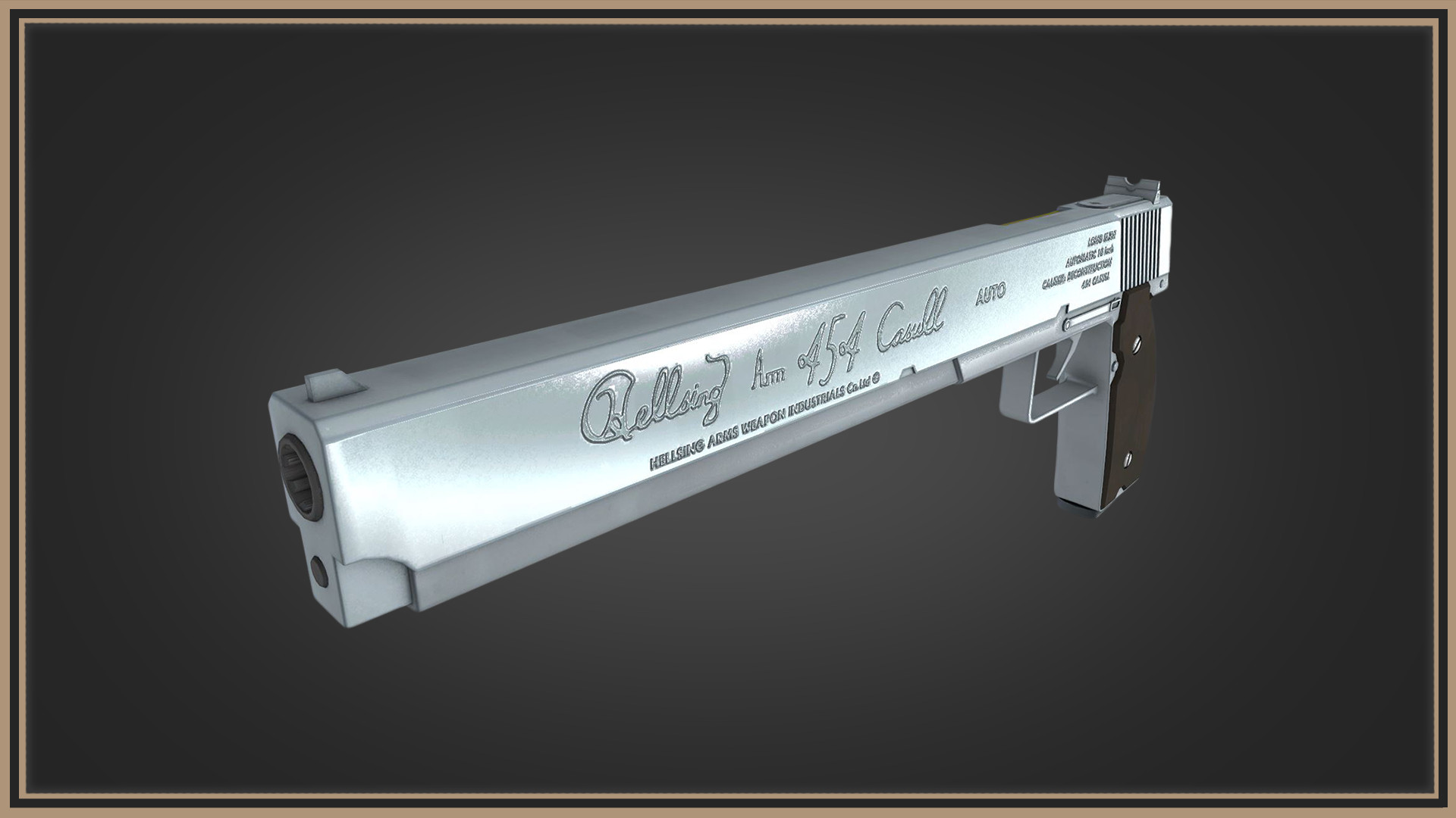 Hellsing Casull .454 (Pistol+Ambassador skin)