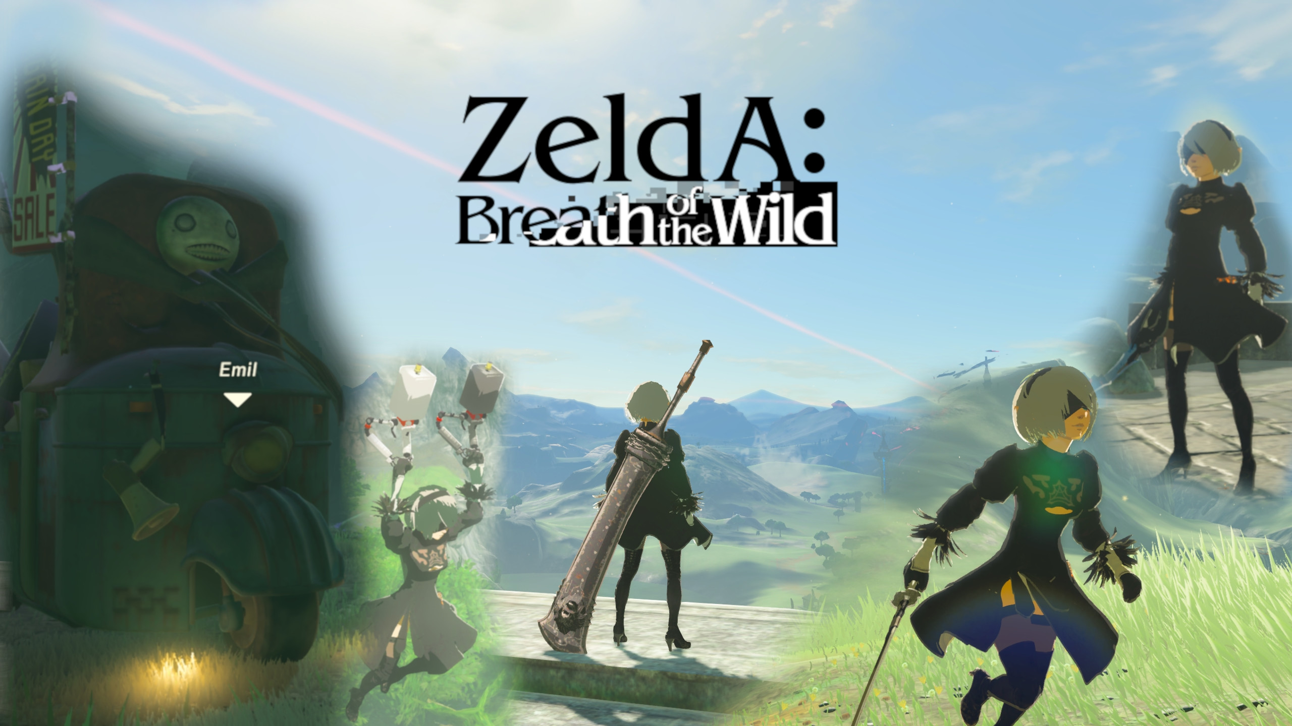 schakelaar Leraar op school Verkeerd NieR:Automata Modpack [The Legend of Zelda: Breath of the Wild (WiiU)]  [Mods]