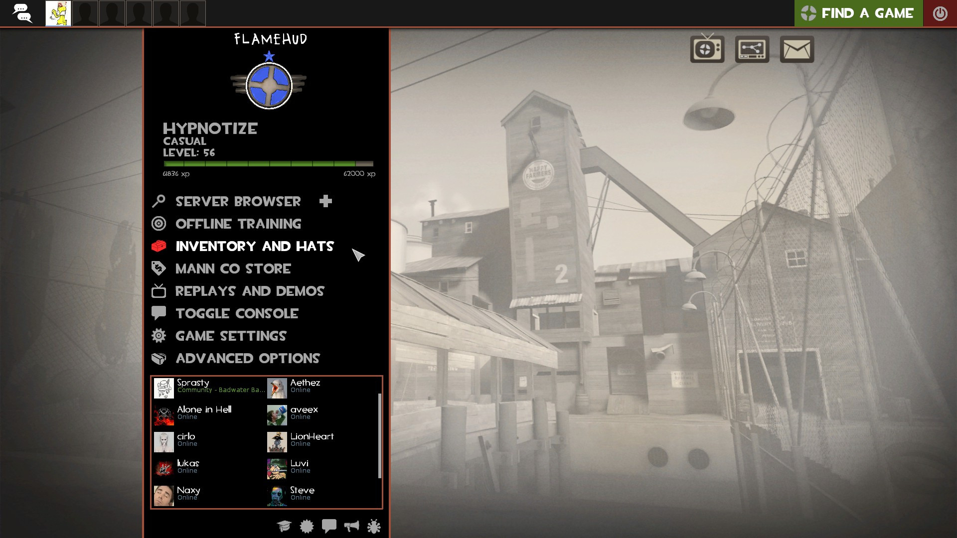 Flame Hud