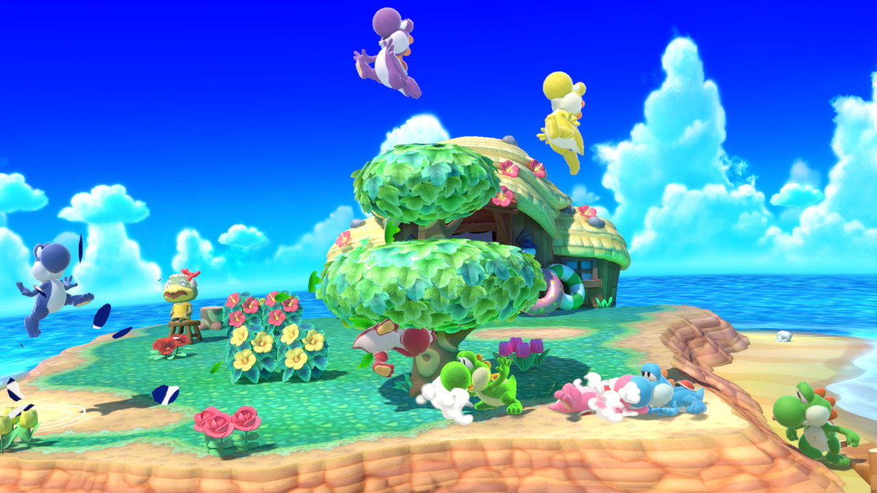 Barefoot Yoshi's [Super Smash Bros. Ultimate] [Mods]