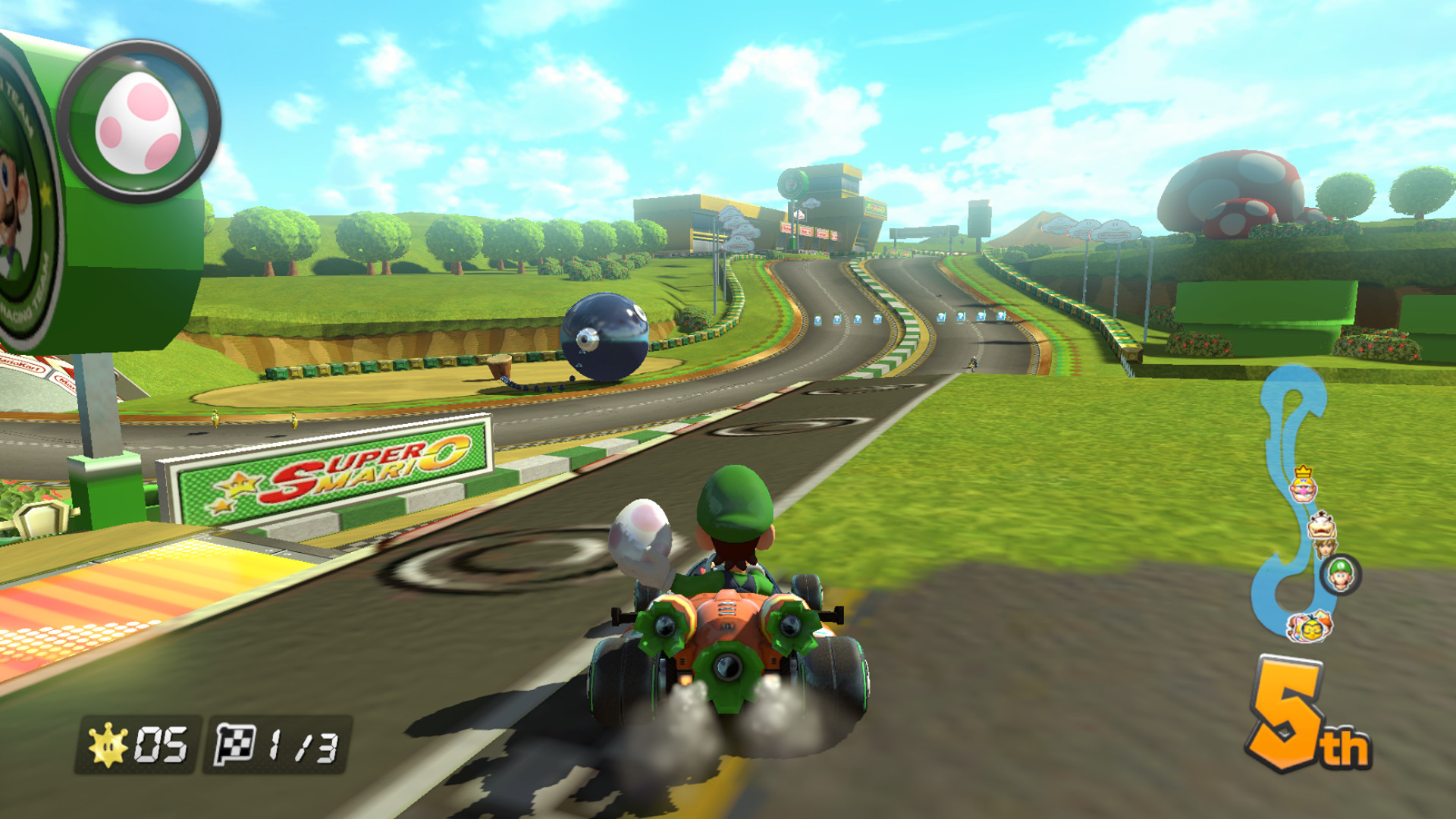 Luigi Circuit From Mario Kart Double Dash [mario Kart 8] [mods]