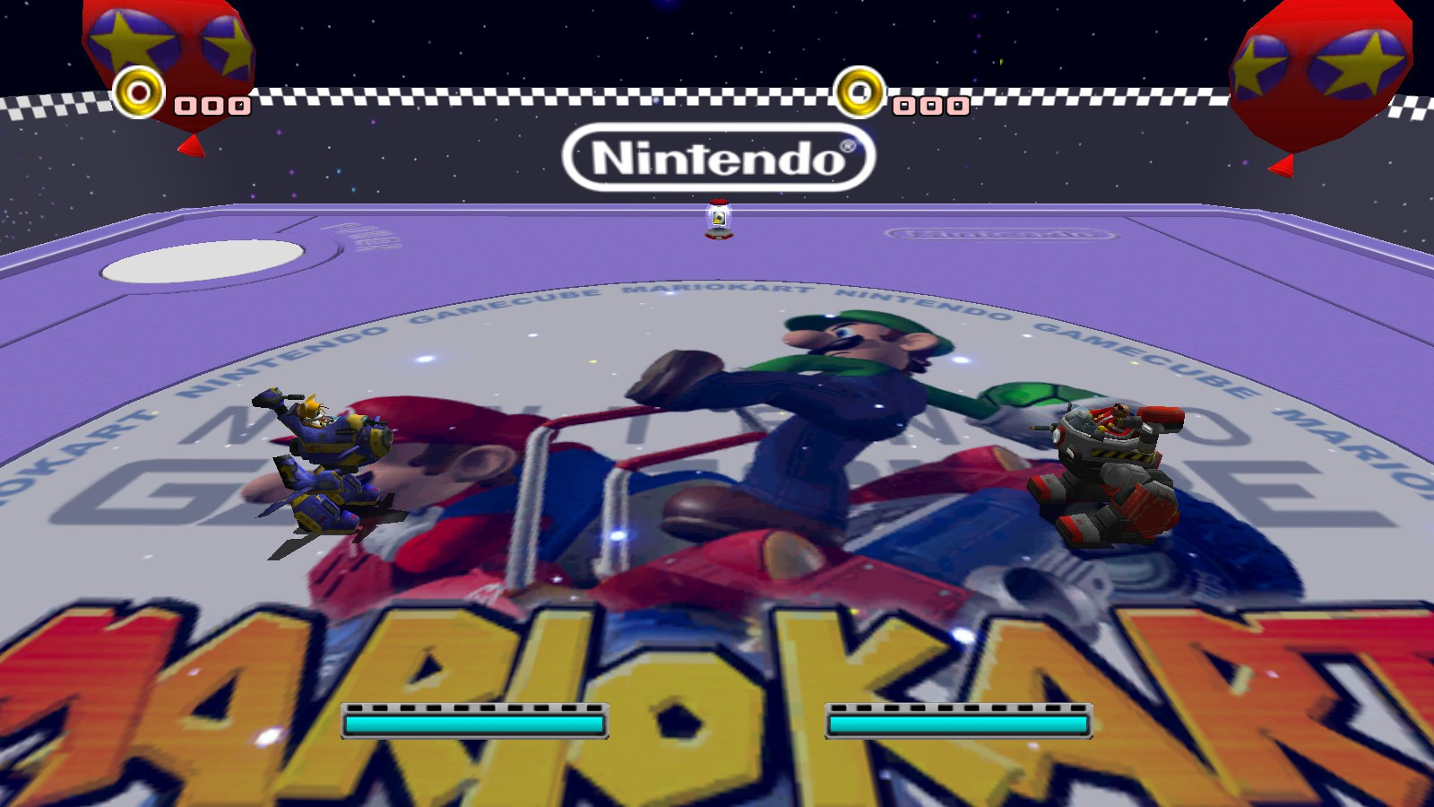 Console GameCube Avec Mario Kart – Personnalisée – Occasion