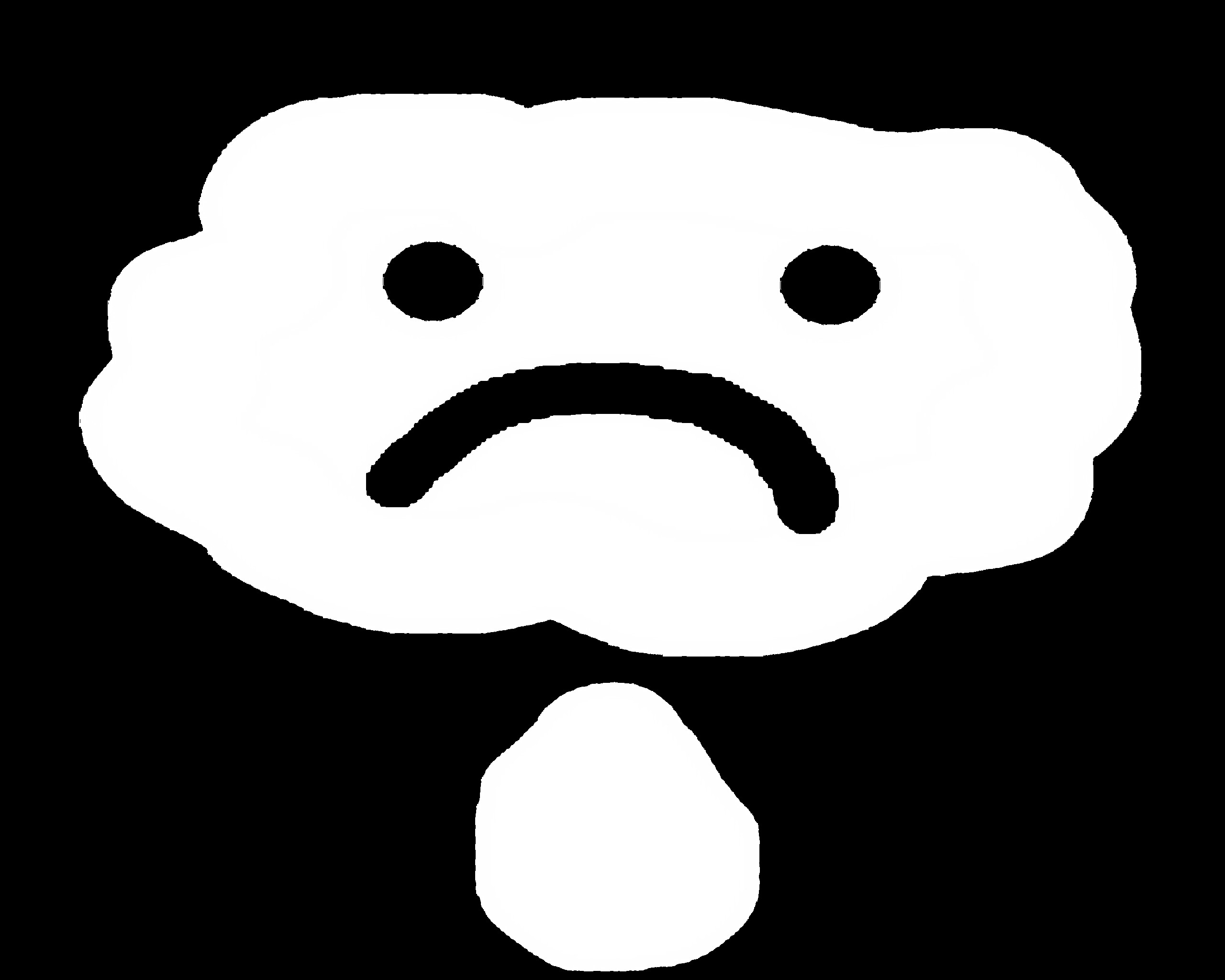 Sad Cloud Mark for Death
