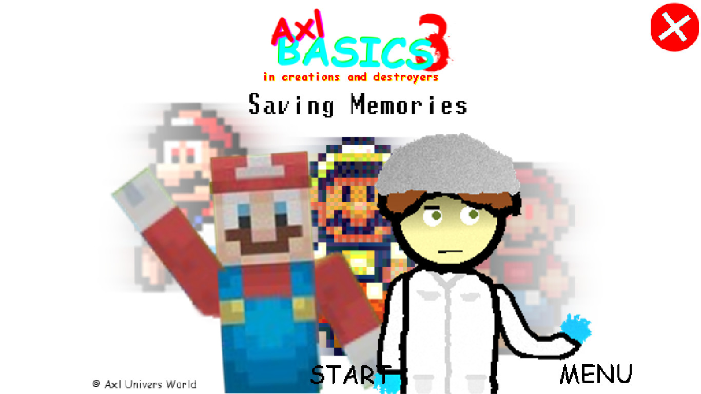 Axl's Basics 3: Saving Memories