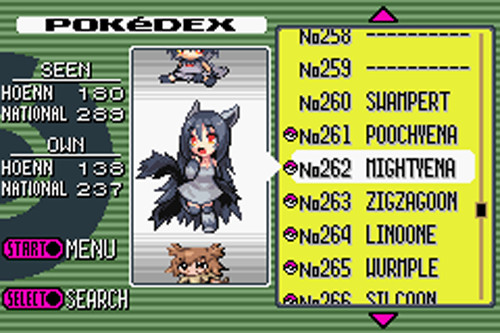 moemon pokemon emerald