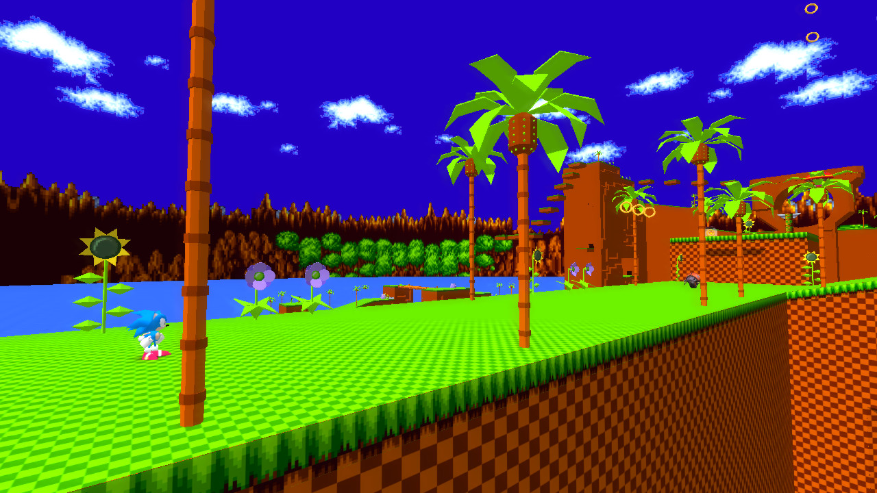 Sonic 1 (Green Hill Zone) Minecraft Map