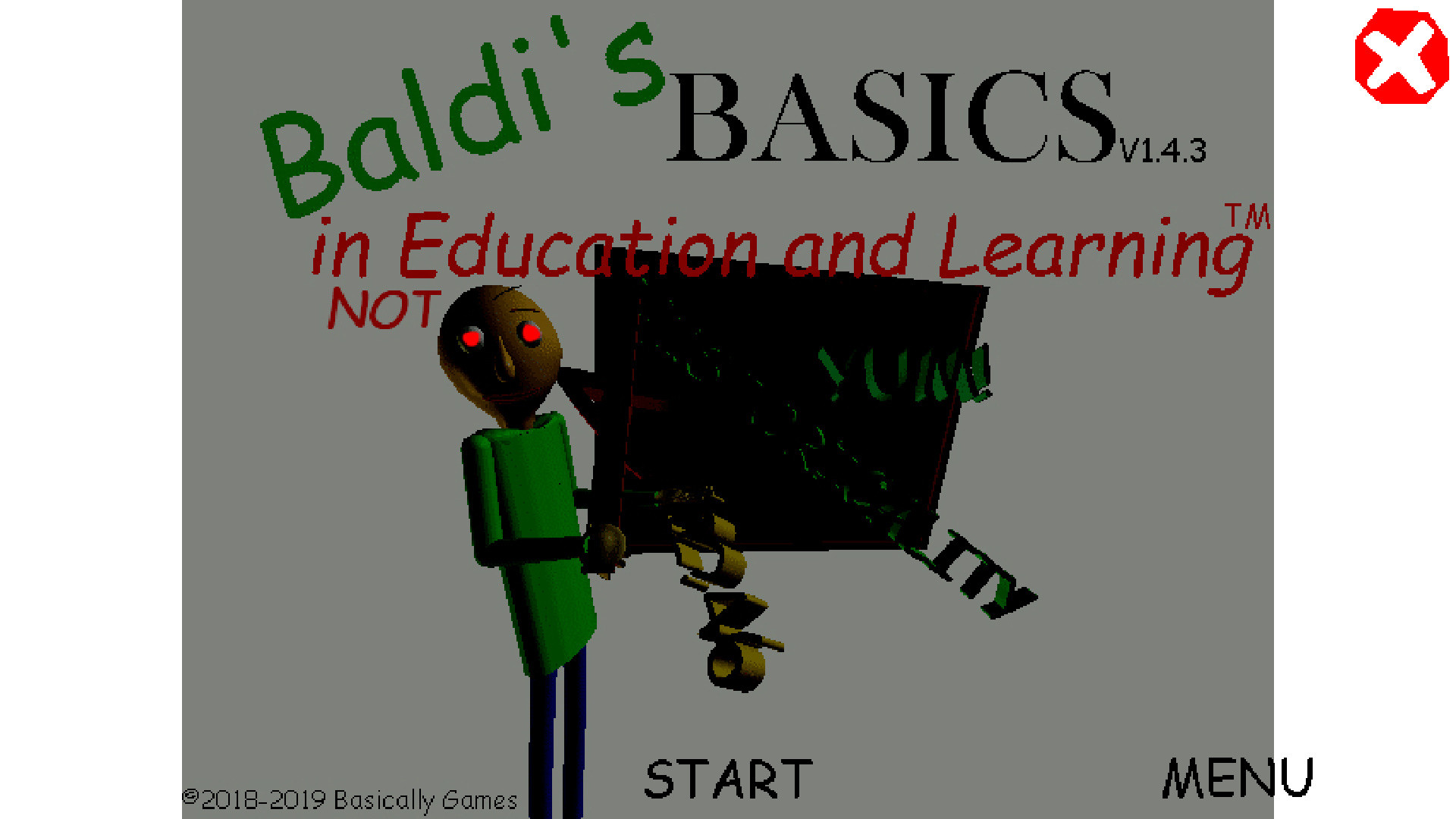 Baldi's Basics in Education and Learning by Basically Games - Game