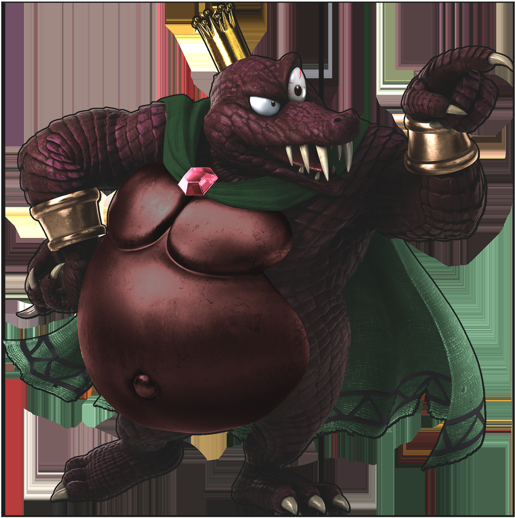 King K. Rool Colored Belly Armor [Super Smash Bros. Ultimate] [Mods]