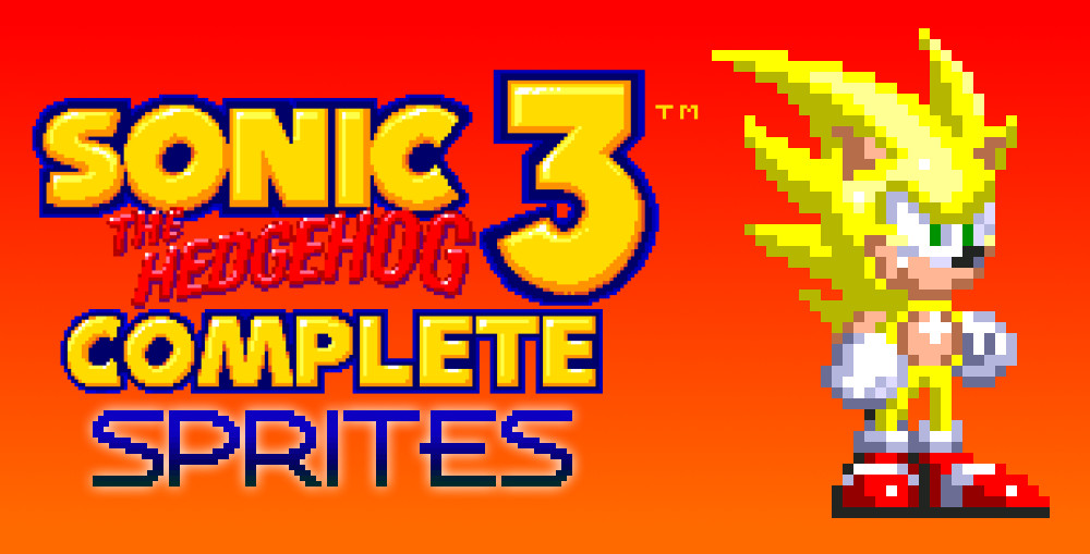 Sonic 3 Standing Sprite HD Remaster