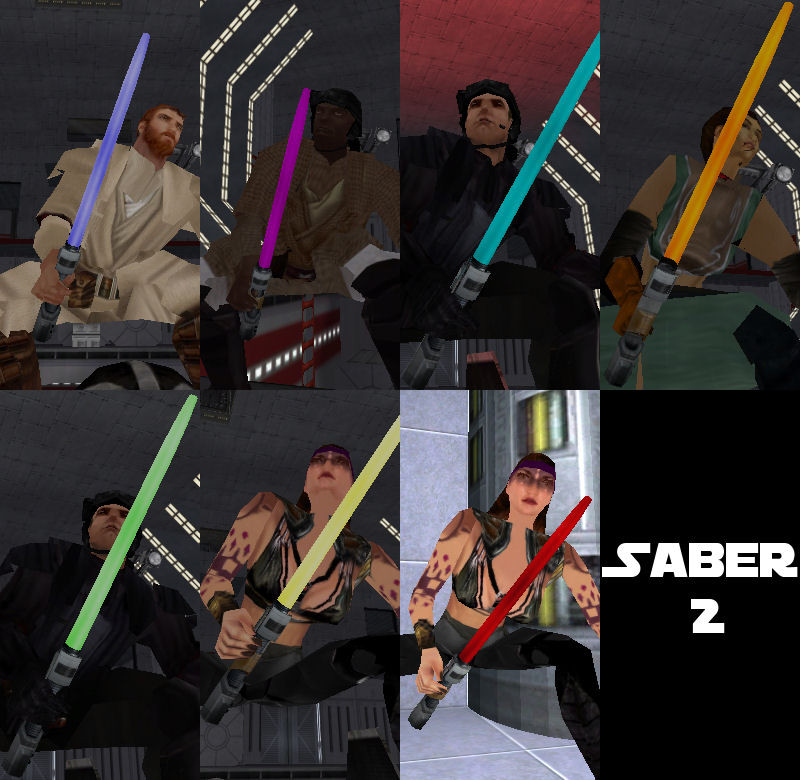 Star Wars Mod Lightsaber Model Pack Addon [Aliens versus Predator 2