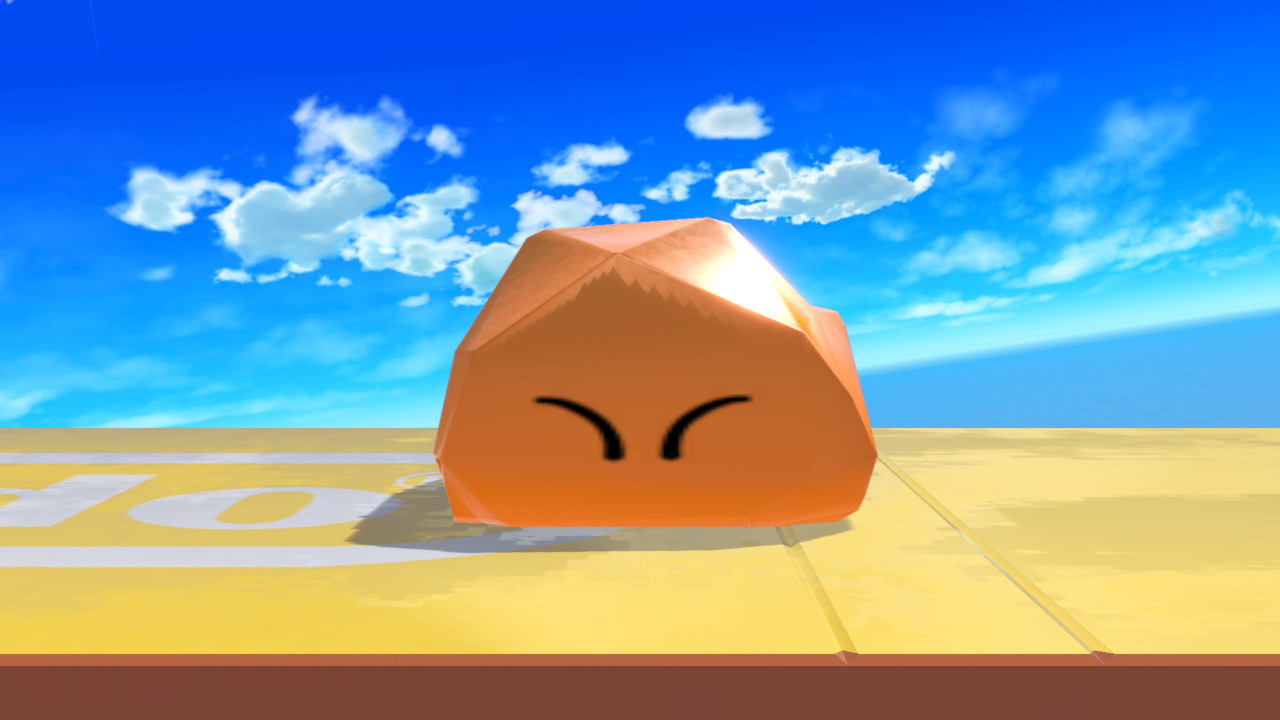 Smash 64 Orange Kirby Stone [Super Smash Bros. Ultimate] [Mods]