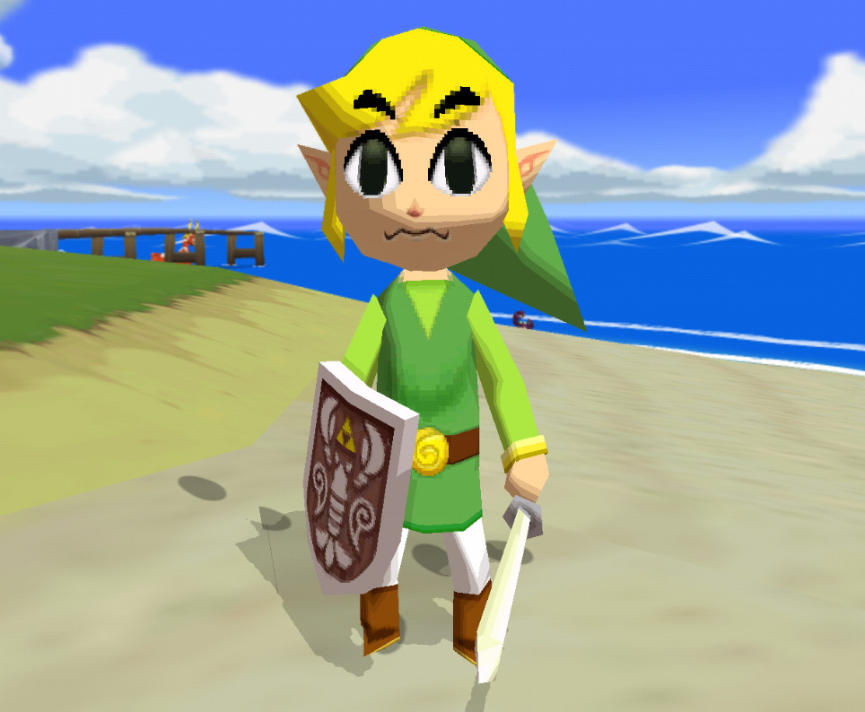 DS Link The Legend of Zelda The Wind Waker Mods