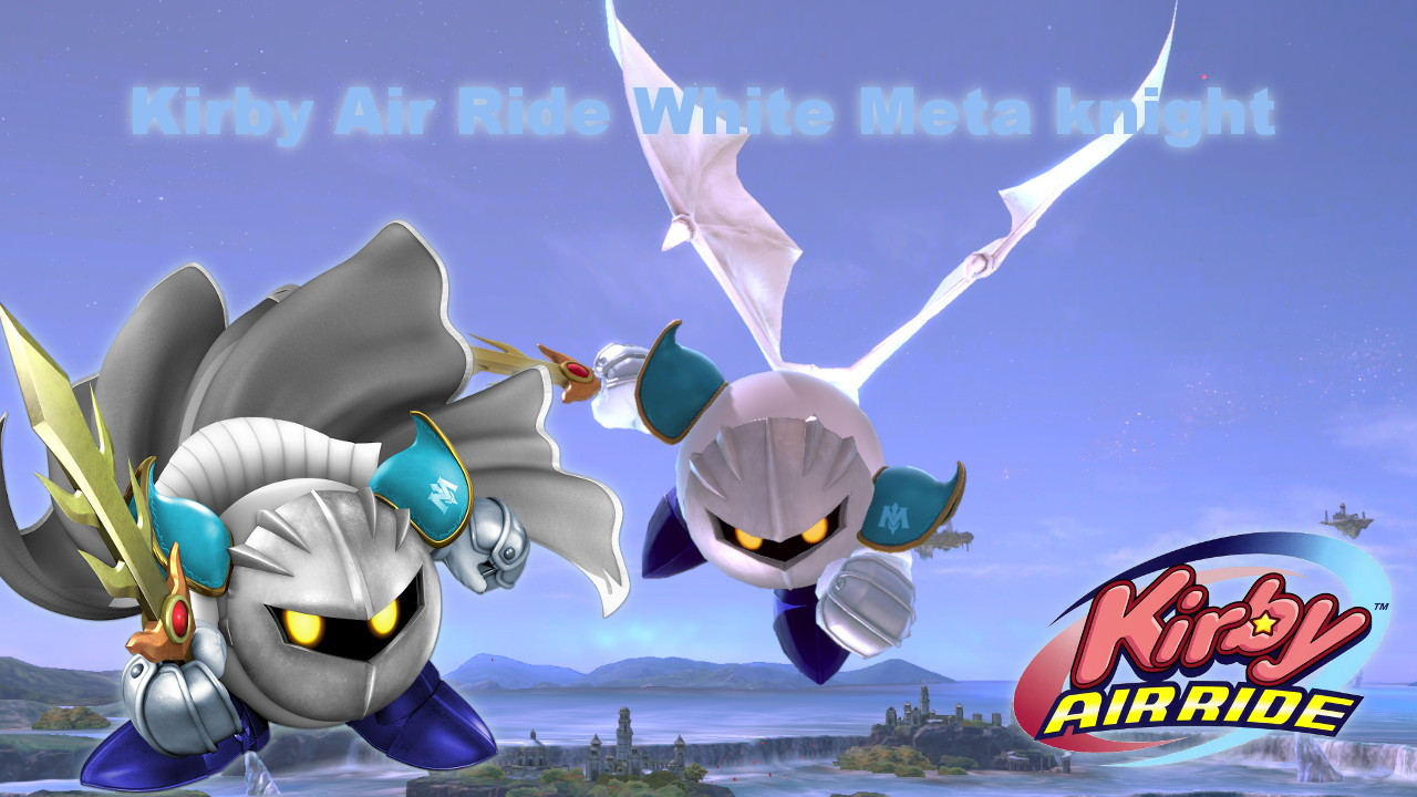 Kirby Air Ride White Meta Knight Super Smash Bros Ultimate Mods