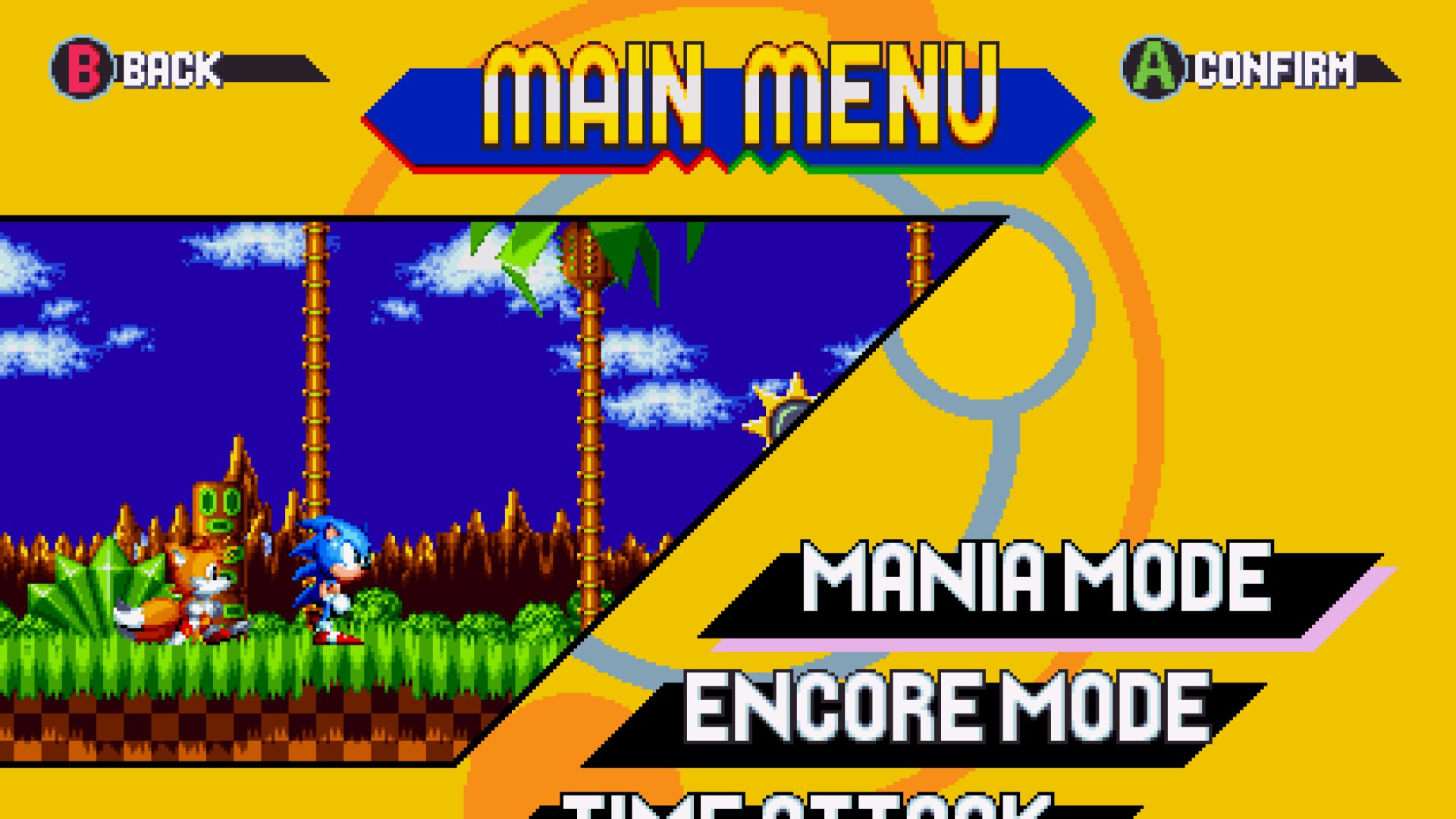 sonic movie in sonic mania (beta) [Sonic Mania] [Mods]