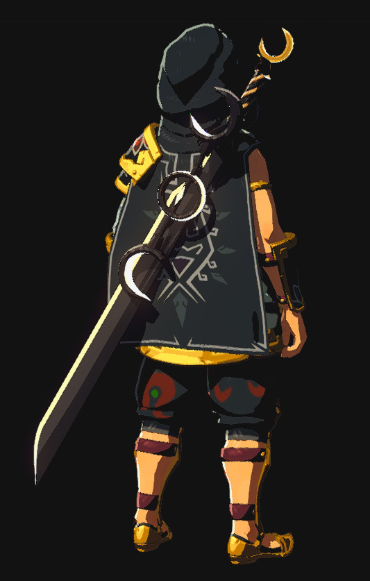 Moon Slayer Reborn As Skeleton Moon Slayer Set [The Legend of Zelda: Breath of the Wild (WiiU)] [Mods]