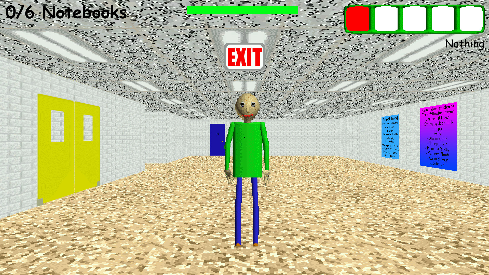 Bbrms: Cubical School [baldi's Basics] [mods]