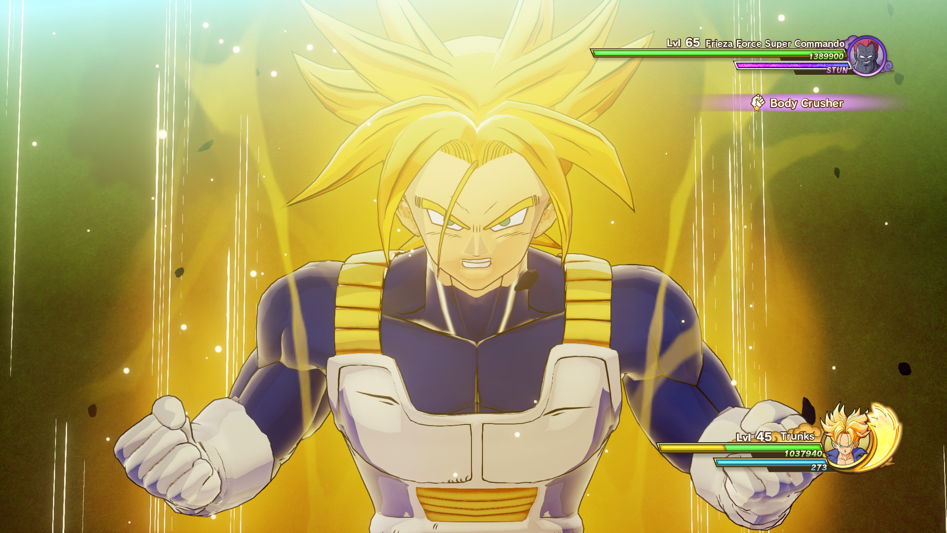 Trunks with long hair in his armor – Kakarot Mods