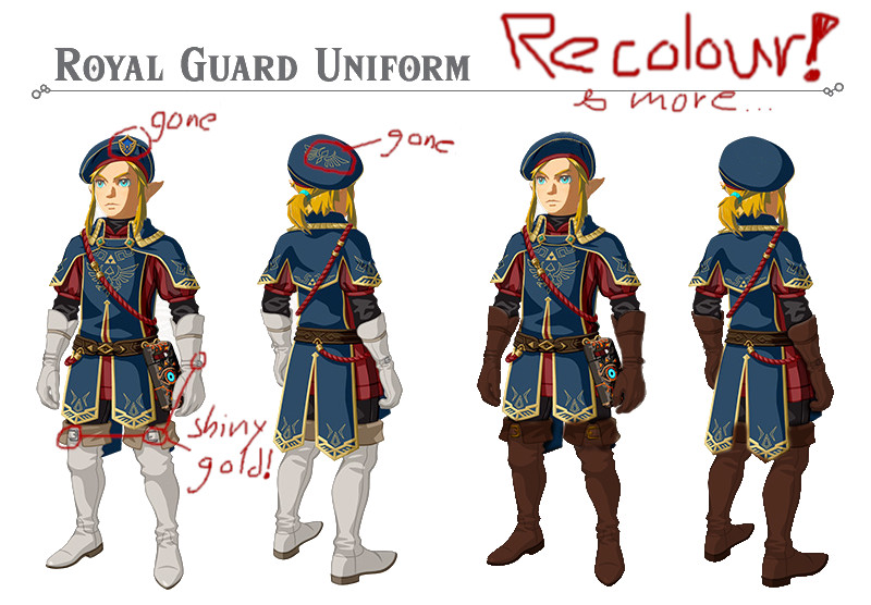 Royal Guard Outfit Botw