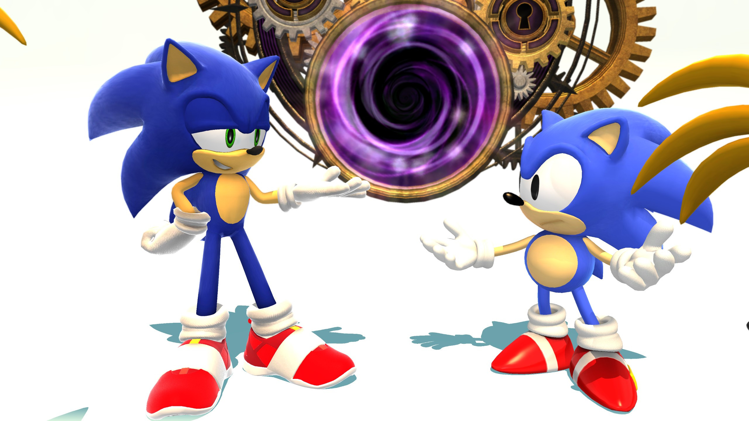 TBH Creature over Modern Sonic [Sonic Generations] [Mods]