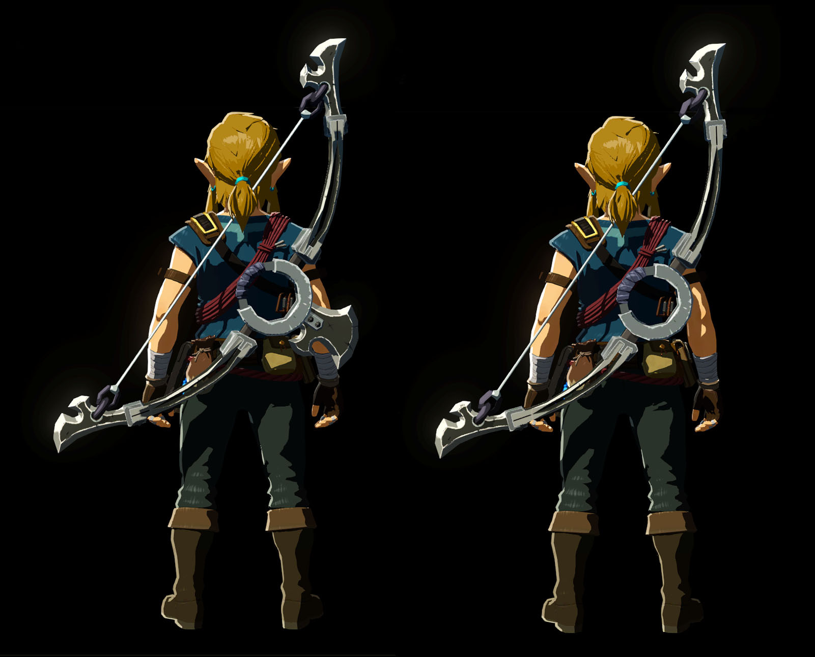 Streamlined Bows [The Legend of Zelda Breath of the Wild (WiiU)] [Mods]