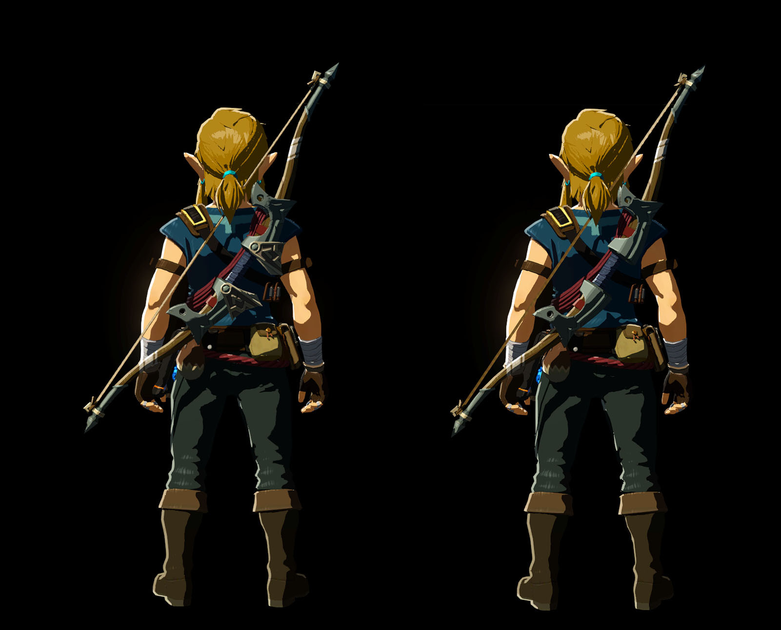 Streamlined Bows [The Legend of Zelda Breath of the Wild (WiiU)] [Mods]