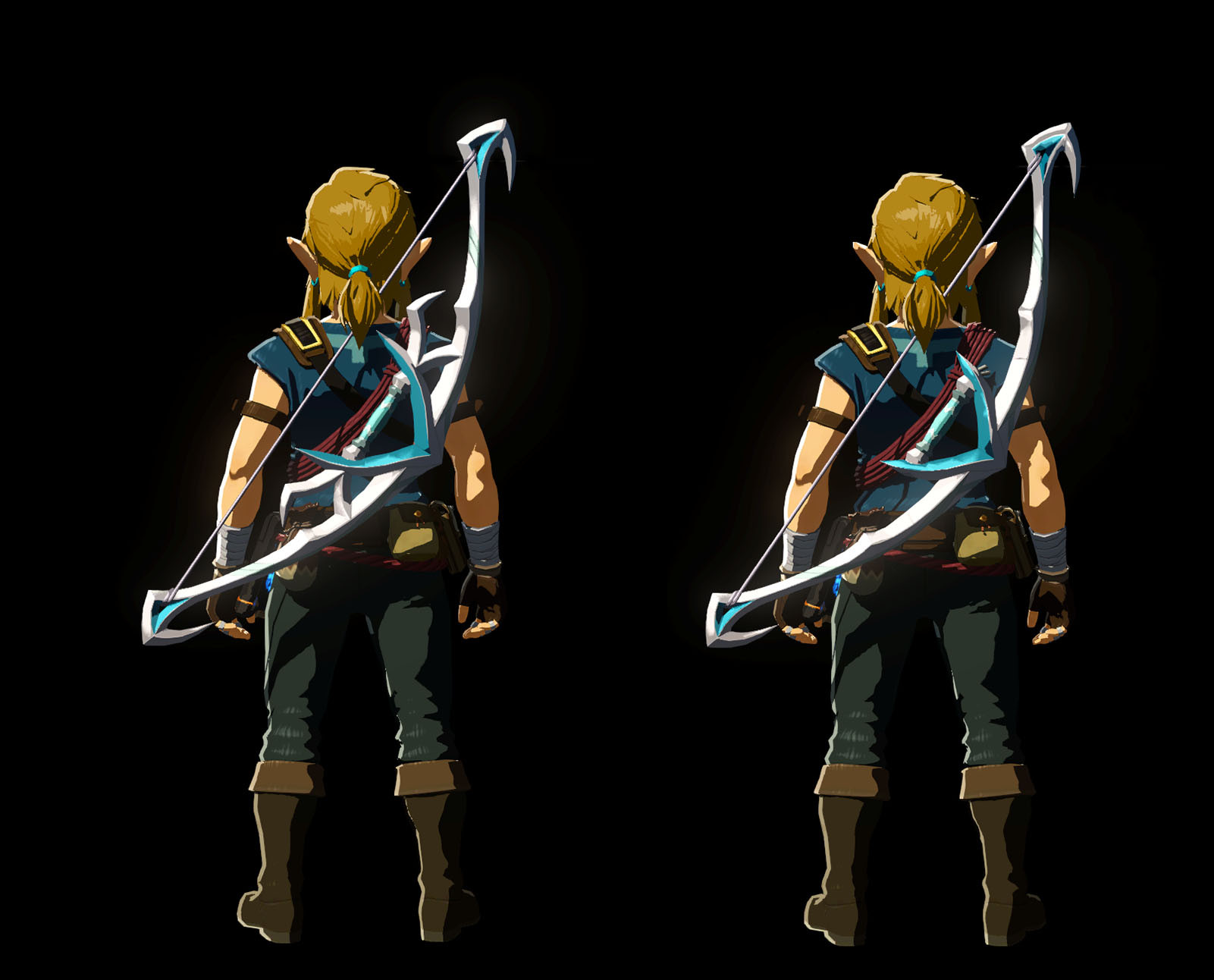 Streamlined Bows [The Legend of Zelda Breath of the Wild (WiiU)] [Mods]