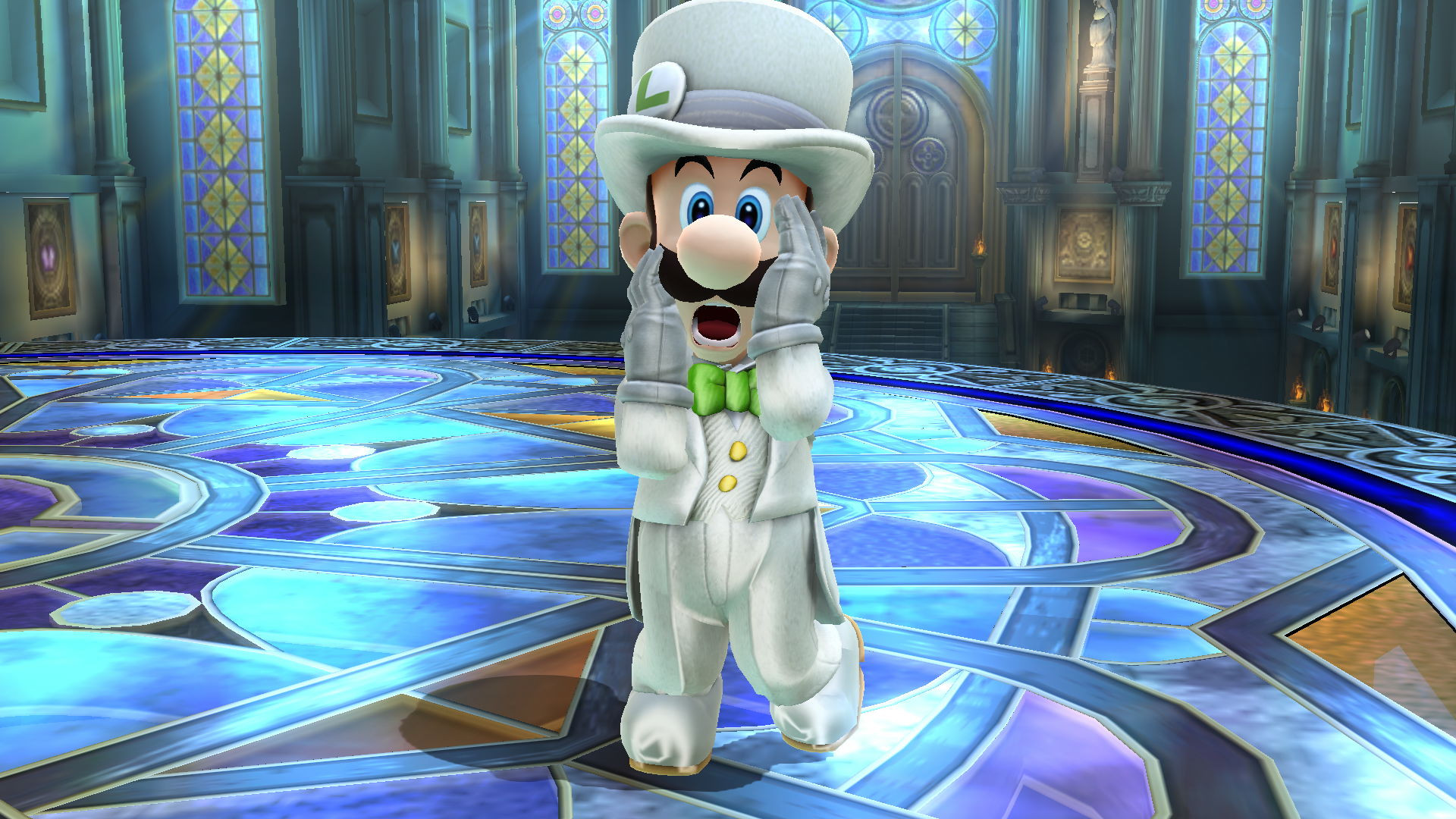 wedding luigi amiibo