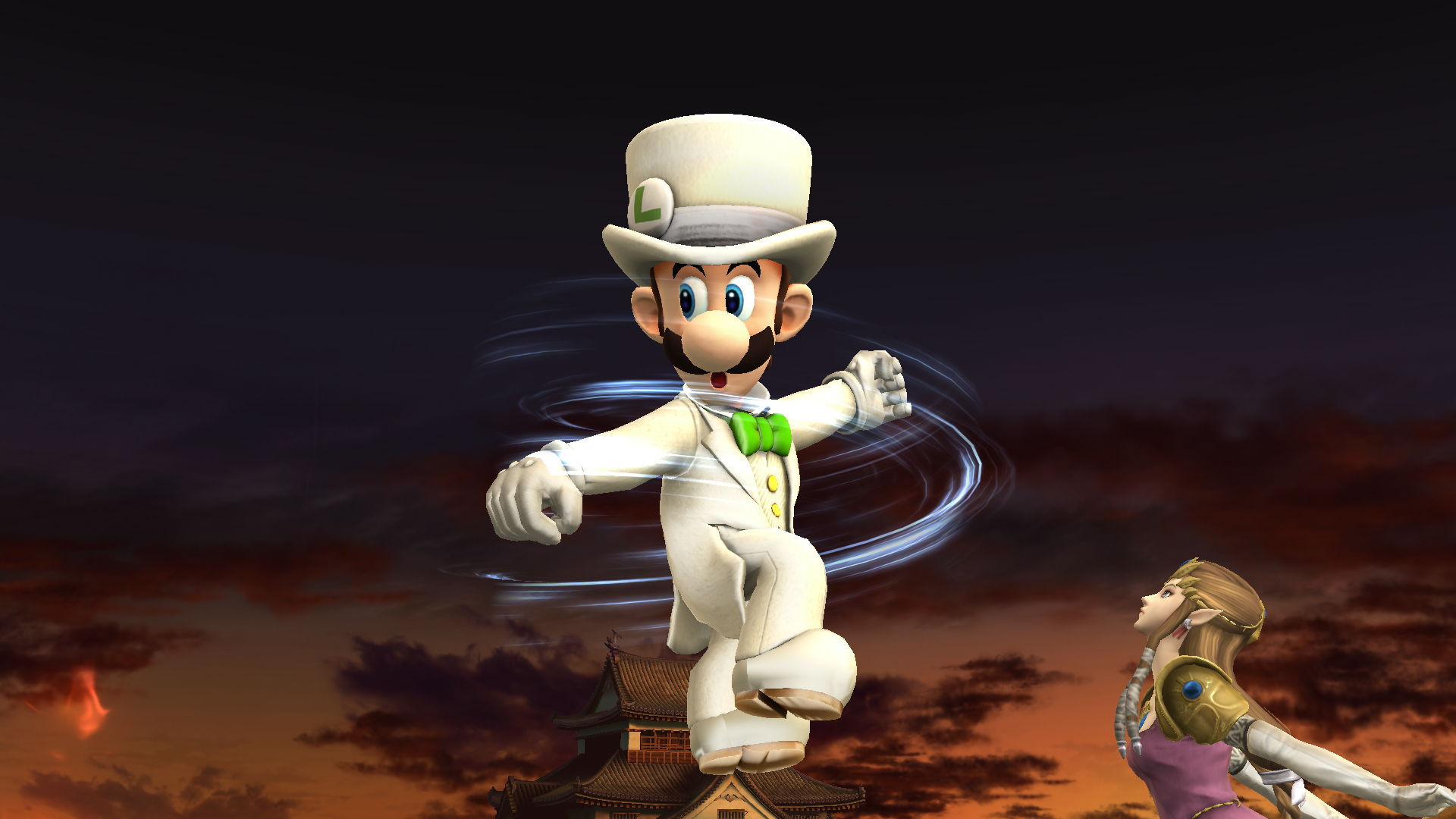 wedding luigi amiibo