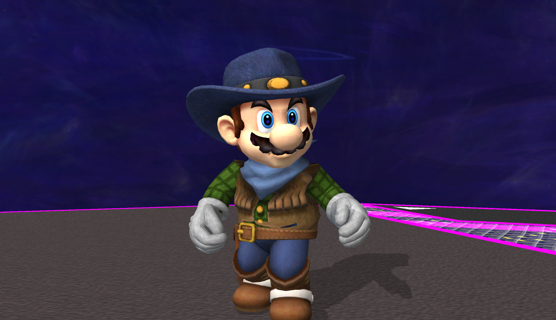Super Mario Odyssey Cowboy Mario [Super Smash Bros. Brawl] [Mods]