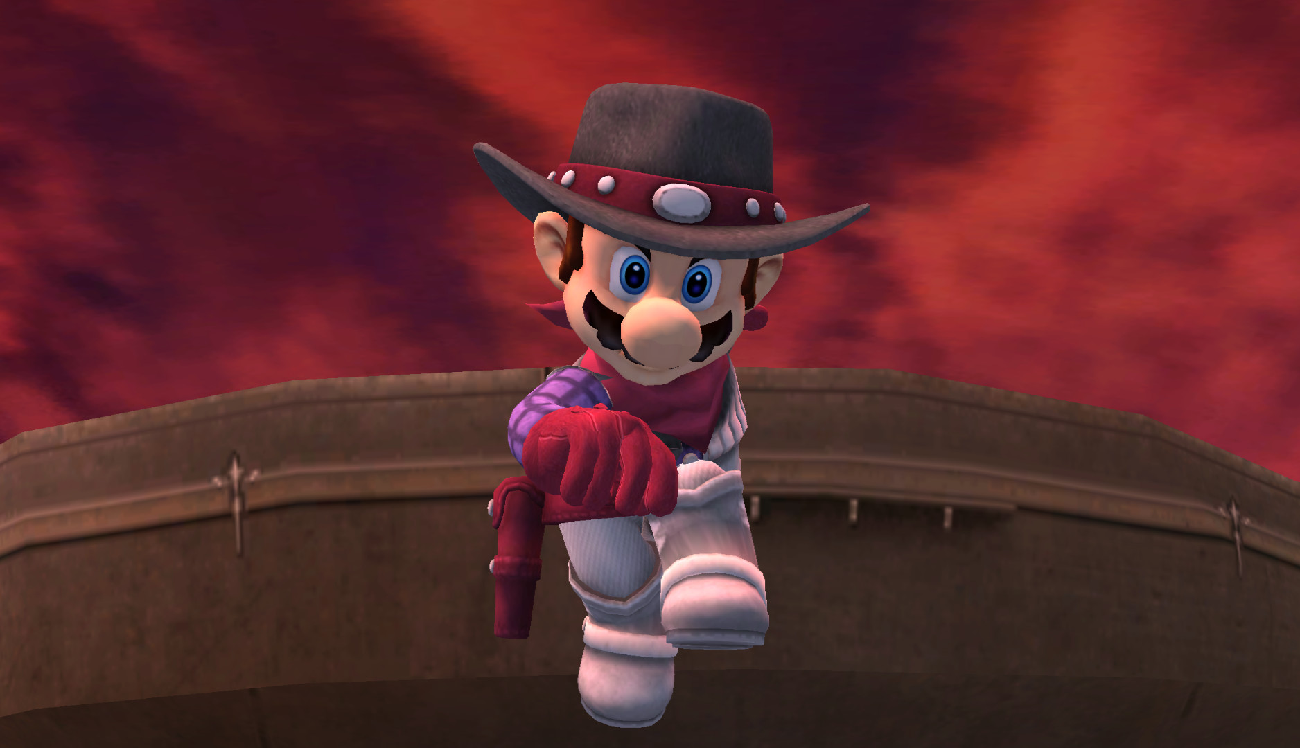 Super Mario Odyssey Cowboy Mario [Super Smash Bros. Brawl] [Mods]