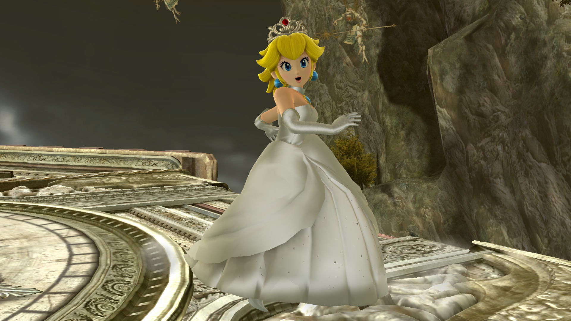 Wedding: Peach [Super Smash Bros. (Wii U)] [Mods]