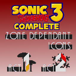 Sonic 3 Complete - Zone-Dependent Title Card Icons [Sonic 3 A.I.R. 